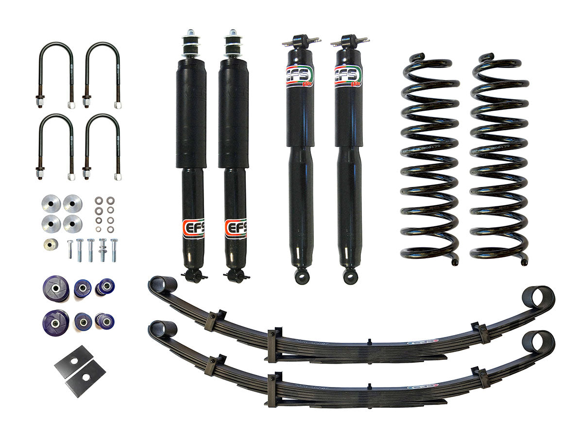Kit sospensioni EFS ELITE HDT rialzo +40 mm – Jeep Cherokee XJ 1984-2001