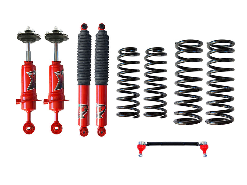 Kit sospensioni EFS X-TREME HD rialzo +40 mm – Nissan Navara D23 2021+