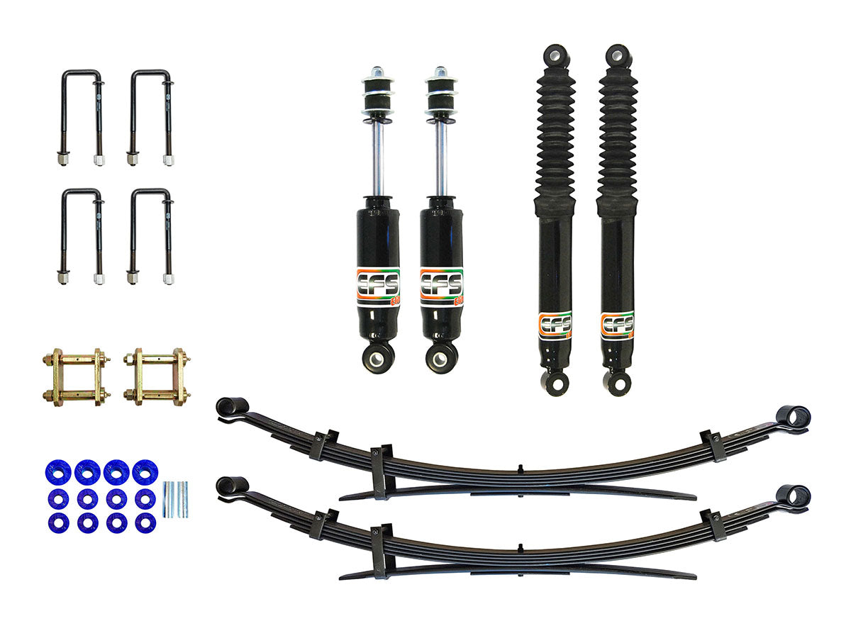 Kit sospensioni EFS ELITE HDT rialzo +45 mm – Nissan Navara D22 2002-2005