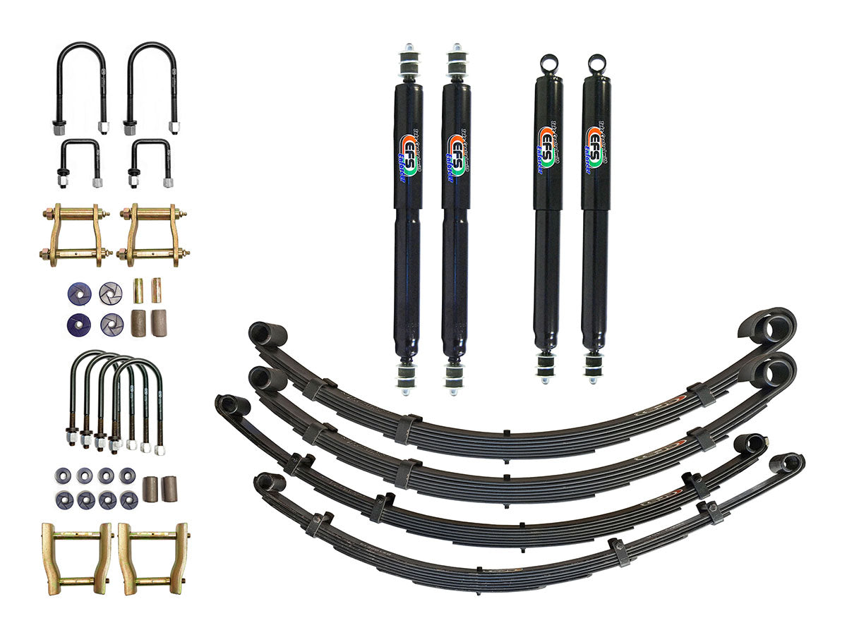 Kit sospensioni EFS ELITE rialzo +50 mm – Nissan Patrol 1982-1998 (fari squadrati; 3 porte)