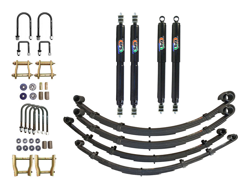Kit sospensioni EFS ELITE rialzo +50 mm – Nissan Patrol 1982-1998 (fari squadrati; 3 porte)