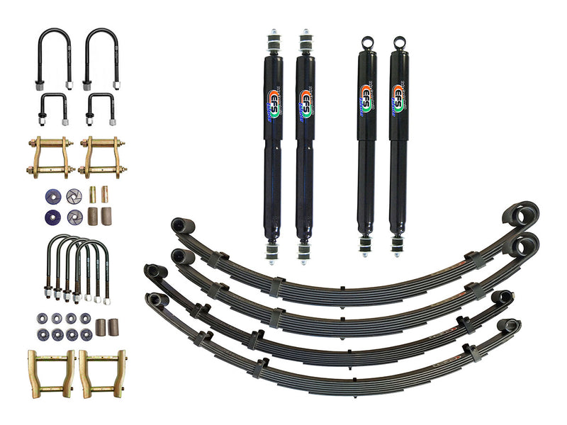 Kit sospensioni EFS ELITE HDT rialzo +50 mm – Nissan Patrol 1982-1998 (fari squadrati; 3 porte)