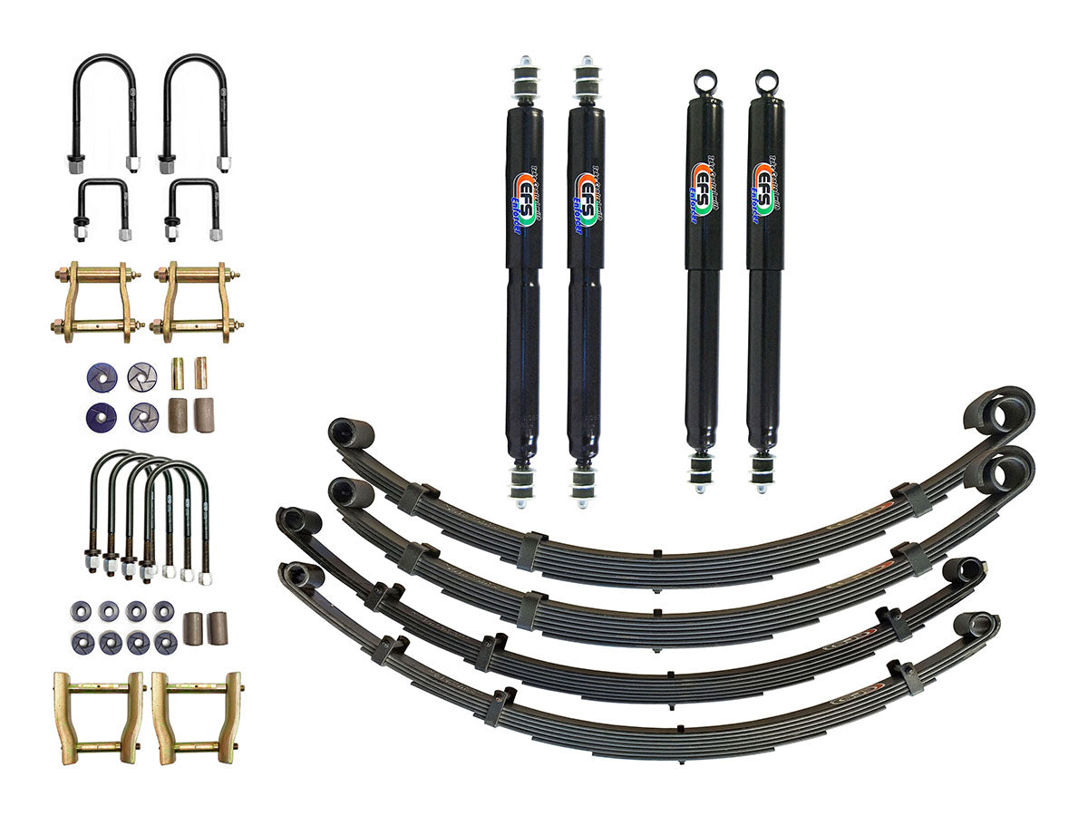 Kit sospensioni EFS ELITE rialzo +50 mm – Nissan Patrol 1982-1998 (fari squadrati; 5 porte)