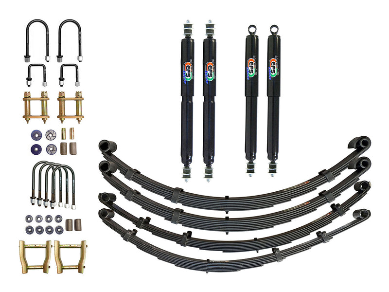Kit sospensioni EFS ELITE rialzo +50 mm – Nissan Patrol 1982-1998 (fari tondi; 3 porte)