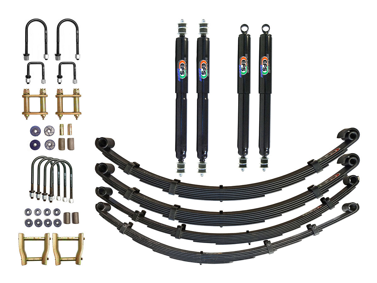 Kit sospensioni EFS ELITE HD rialzo +50 mm – Nissan Patrol 1982-1998 (fari tondi; 3 porte)