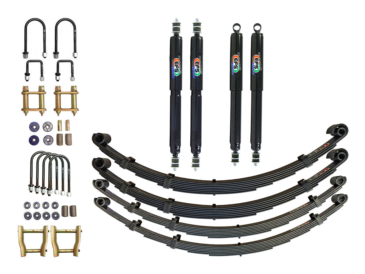 Kit sospensioni EFS ELITE HDT rialzo +50 mm – Nissan Patrol 1982-1998 (fari tondi; 3 porte)