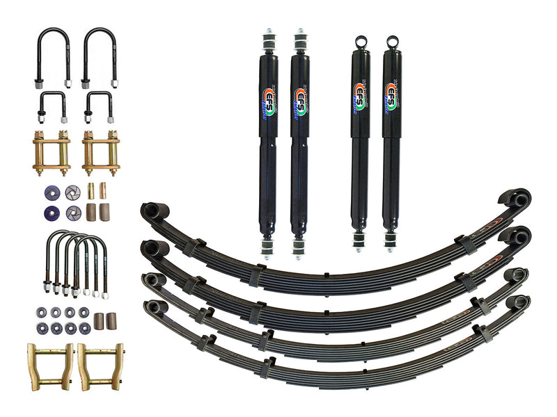 Kit sospensioni EFS ELITE HDT rialzo +50 mm – Nissan Patrol 1982-1998 (fari tondi; 3 porte)