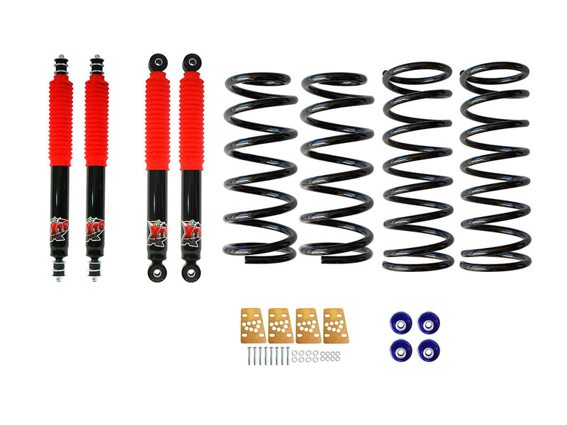 Kit sospensioni EFS XTR HD rialzo +50-75 mm – Nissan Patrol GR Y60 1988-1998 (3 porte)