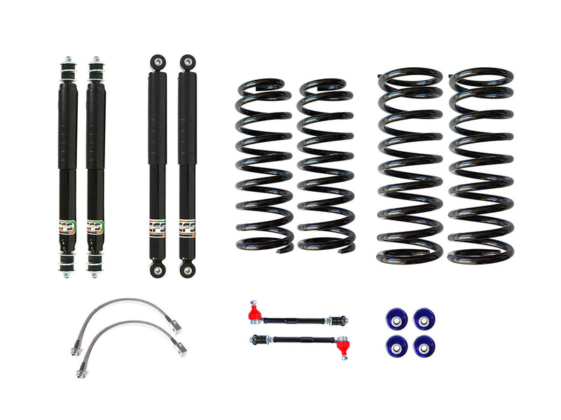 Kit sospensioni EFS ELITE HD rialzo +100 mm – Nissan Patrol GR Y60 1988-1998 (5 porte)