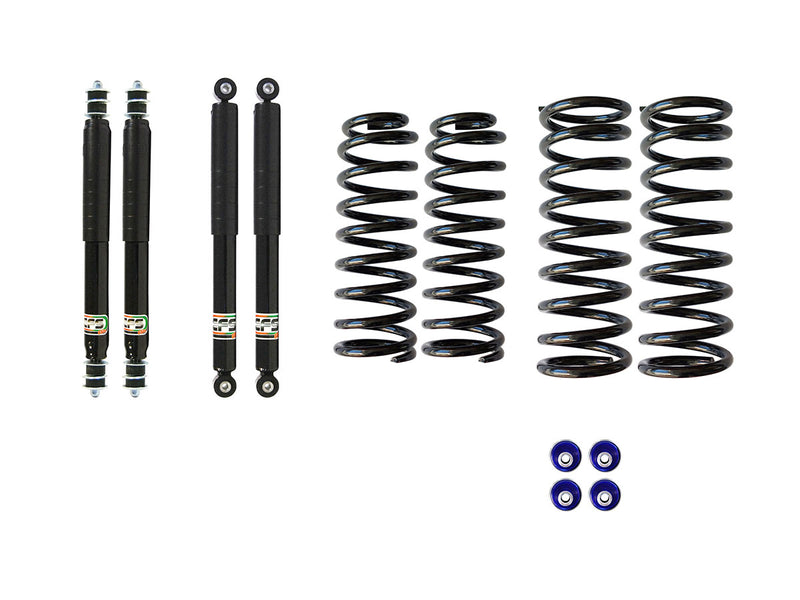 Kit sospensioni EFS ELITE HD rialzo +75 mm – Nissan Patrol GR Y60 1988-1998 (5 porte)