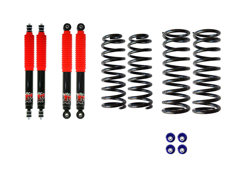 Kit sospensioni EFS XTR HD rialzo +75 mm – Nissan Patrol GR Y61 1998-2010