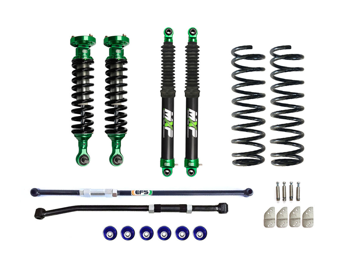 Kit sospensioni EFS MXP rialzo +75 mm – Suzuki Jimny 2018+