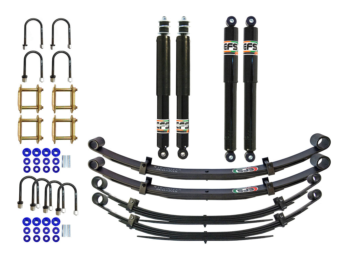 Kit sospensioni EFS ELITE rialzo +50-65 mm – Suzuki Samurai 1986-2003