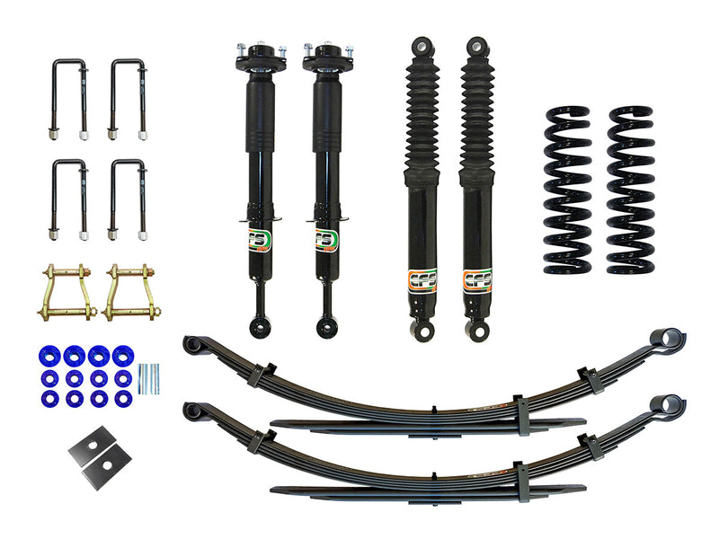 Kit sospensioni EFS ELITE rialzo +40 mm – Toyota Hilux 2005-2016