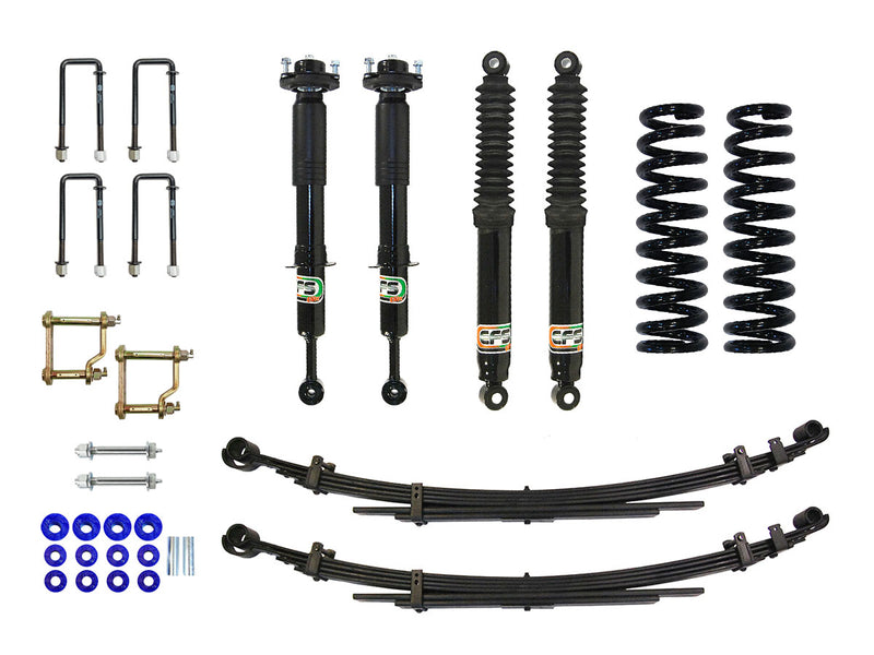 Kit sospensioni EFS ELITE rialzo +40 mm – Toyota Hilux 2016-2026