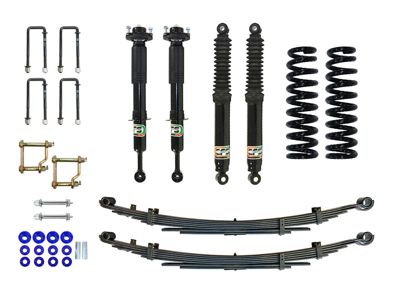 Kit sospensioni EFS ELITE HDT rialzo +40 mm – Toyota Hilux 2016-2026