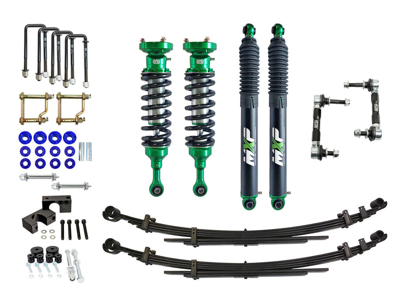 Kit sospensioni EFS MXP rialzo +40 mm – Toyota Hilux Revo 2016-2026