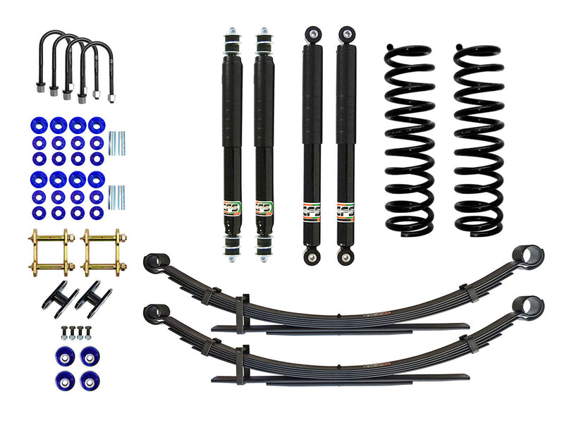 Kit sospensioni EFS ELITE HDT rialzo +75 mm – Toyota Land Cruiser J76 2007+