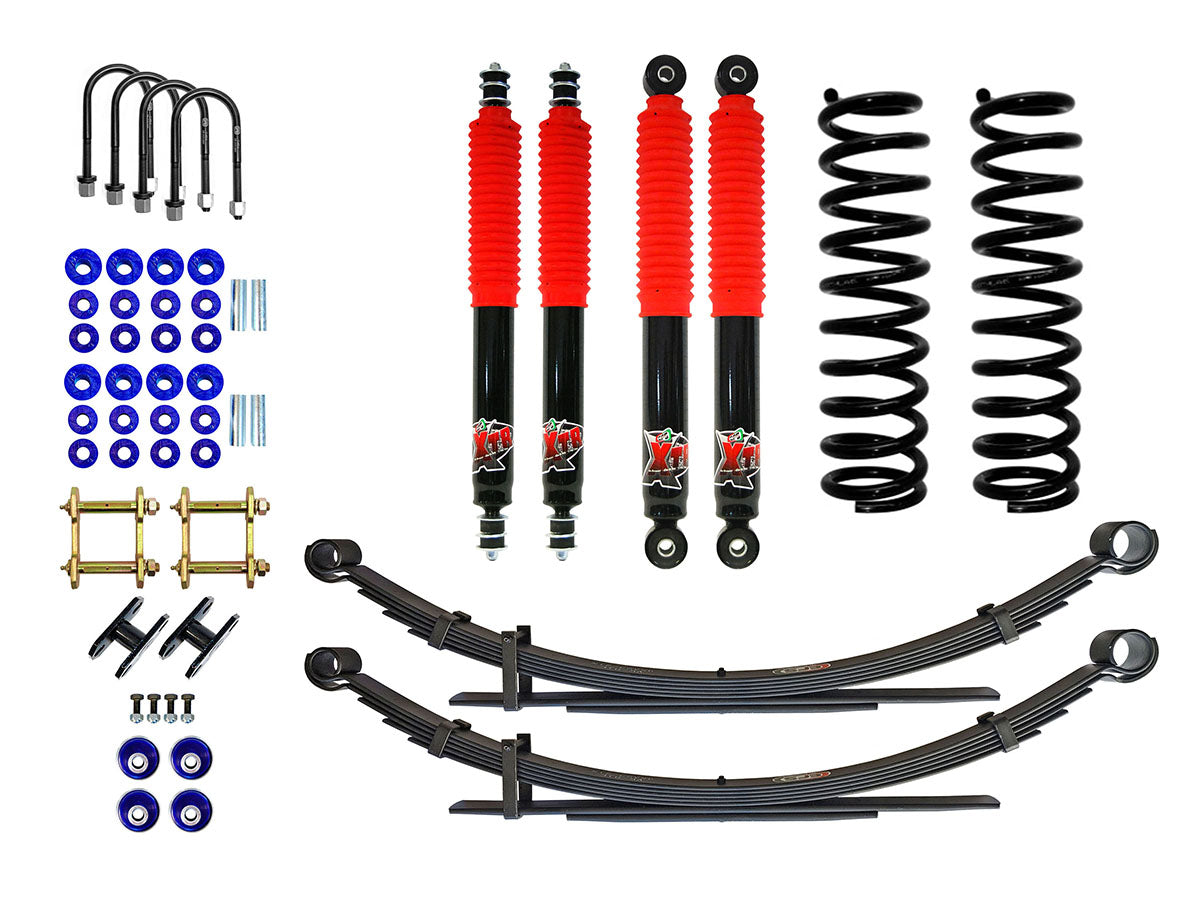 Kit sospensioni EFS XTR HDT rialzo +75 mm – Toyota Land Cruiser J76 2007+