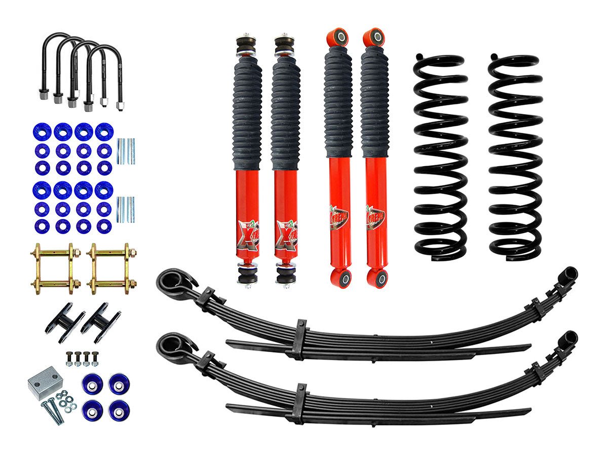 Kit sospensioni EFS X-TREME rialzo +100 mm – Toyota Land Cruiser J78/79 2007+