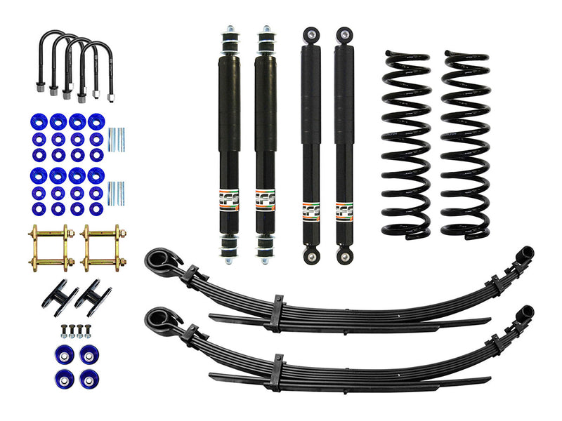 Kit sospensioni EFS ELITE rialzo +50 mm – Toyota Land Cruiser J78/79 2007+
