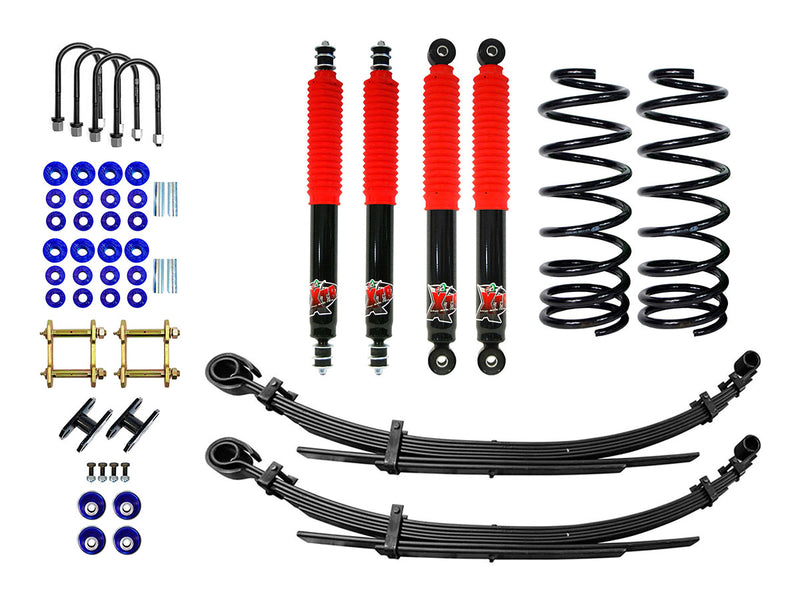 Kit sospensioni EFS XTR HD rialzo +50 mm – Toyota Land Cruiser J78/79 2007+
