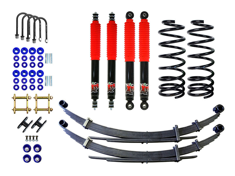 Kit sospensioni EFS XTR HDT rialzo +50 mm – Toyota Land Cruiser J78/79 2007+