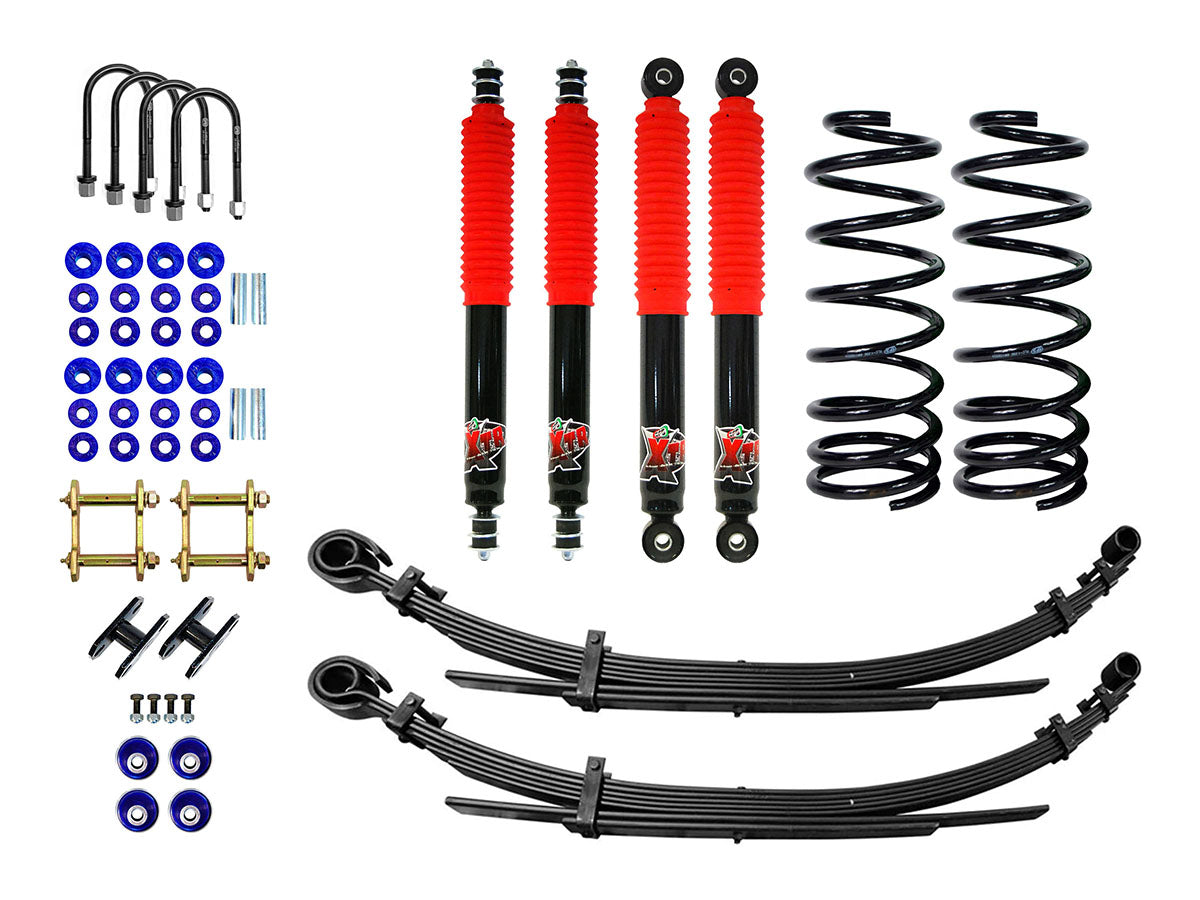 Kit sospensioni EFS XTR HD rialzo +75 mm – Toyota Land Cruiser J78/79 2007+