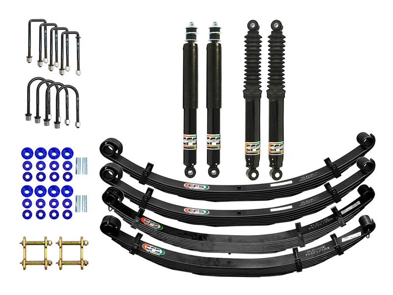 Kit sospensioni EFS ELITE HD rialzo +50 mm – Toyota Land Cruiser J60 1980-1985