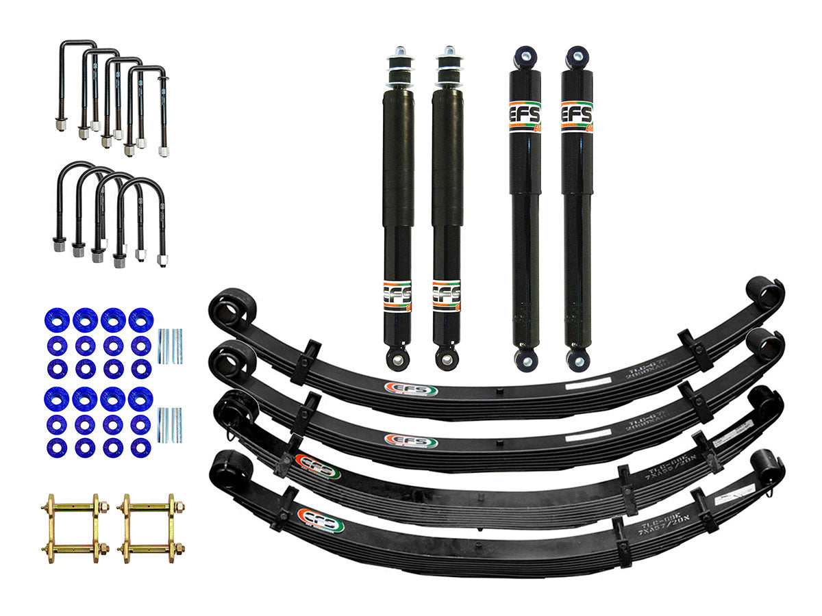 Kit sospensioni EFS ELITE HD rialzo +50 mm – Toyota Land Cruiser J60 1985-1992
