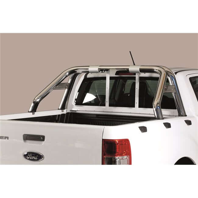 Roll Bar Ford Ranger Double Cab 2019–2022 Inox lucido Ø76 mm | RLD/K/295/IX