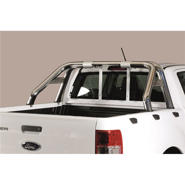Roll Bar Ford Ranger Double Cab 2022 - RLD/K/295/IX-Versione cromata