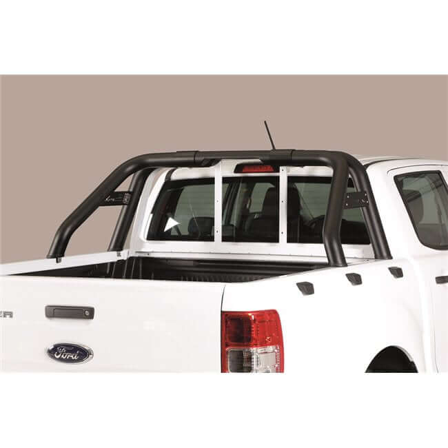 Roll Bar Ford Ranger Double Cab 2019–2022 Inox nero Ø76 mm | RLD/K/295/IX/PL