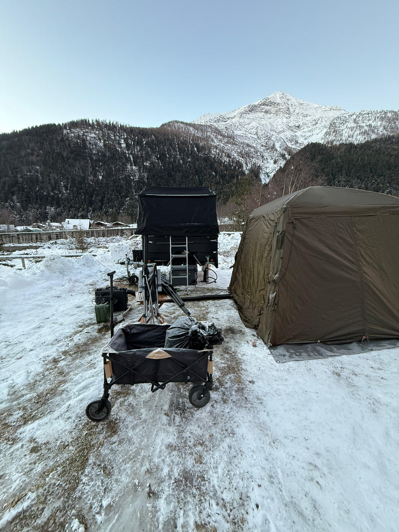 OverlandHeat valigetta IP65 stivaggio bagagliaio cassone pick-up camper overlanding