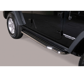 Pedane laterali Jeep Wrangler 5 porte dal 2011 Inox lucido | P/296/IX