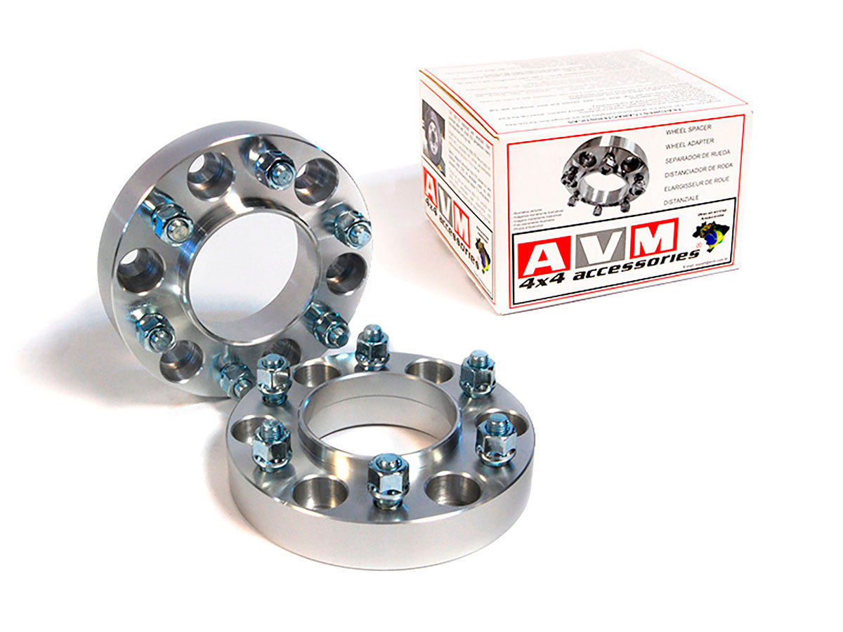 Distanziali ruote AVM 31,75 mm 5x108 foro 63,4 – Land Rover