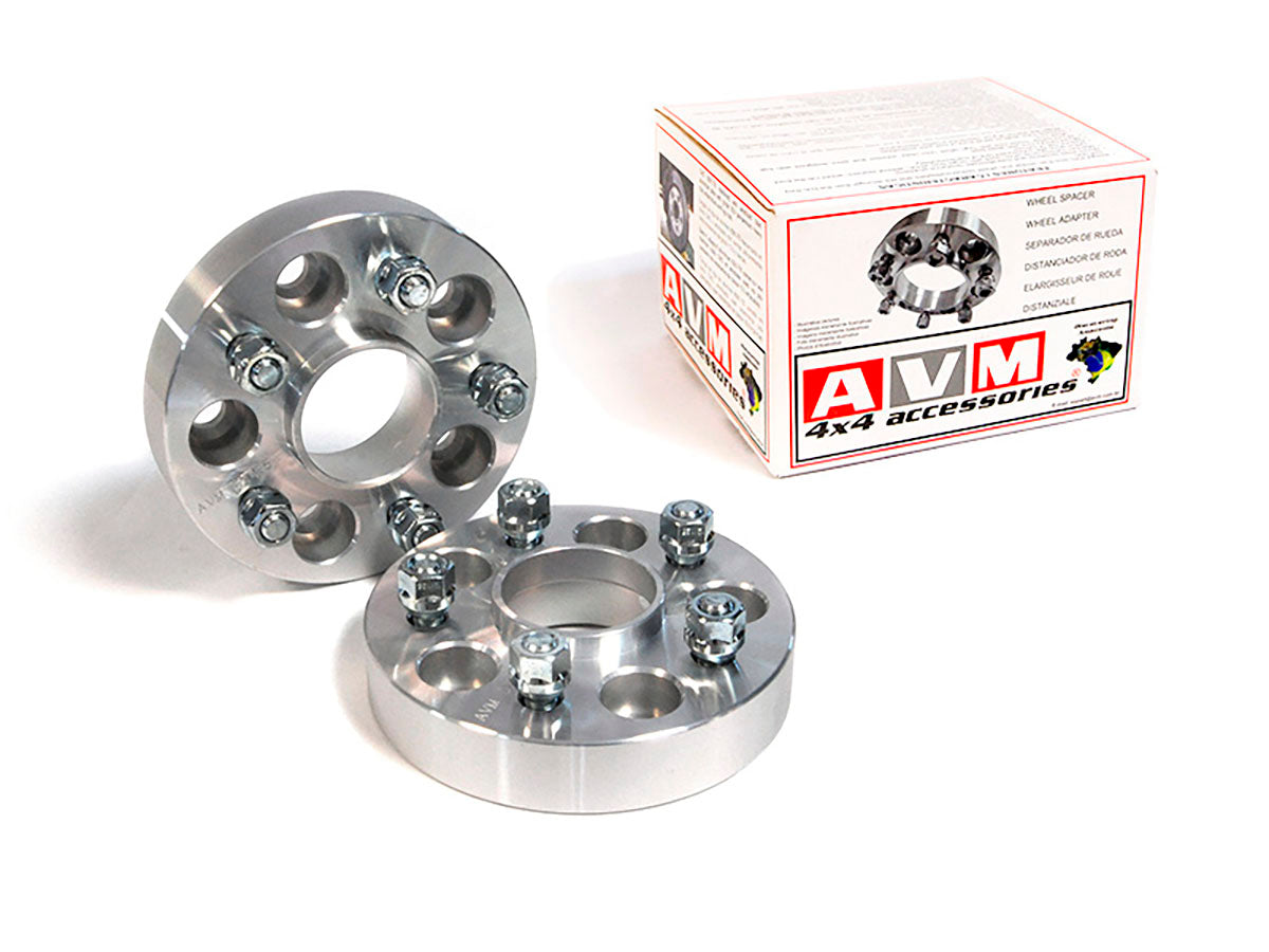 Distanziali ruote AVM 31,75 mm 5x114,3 foro 66,1 – Nissan, Renault