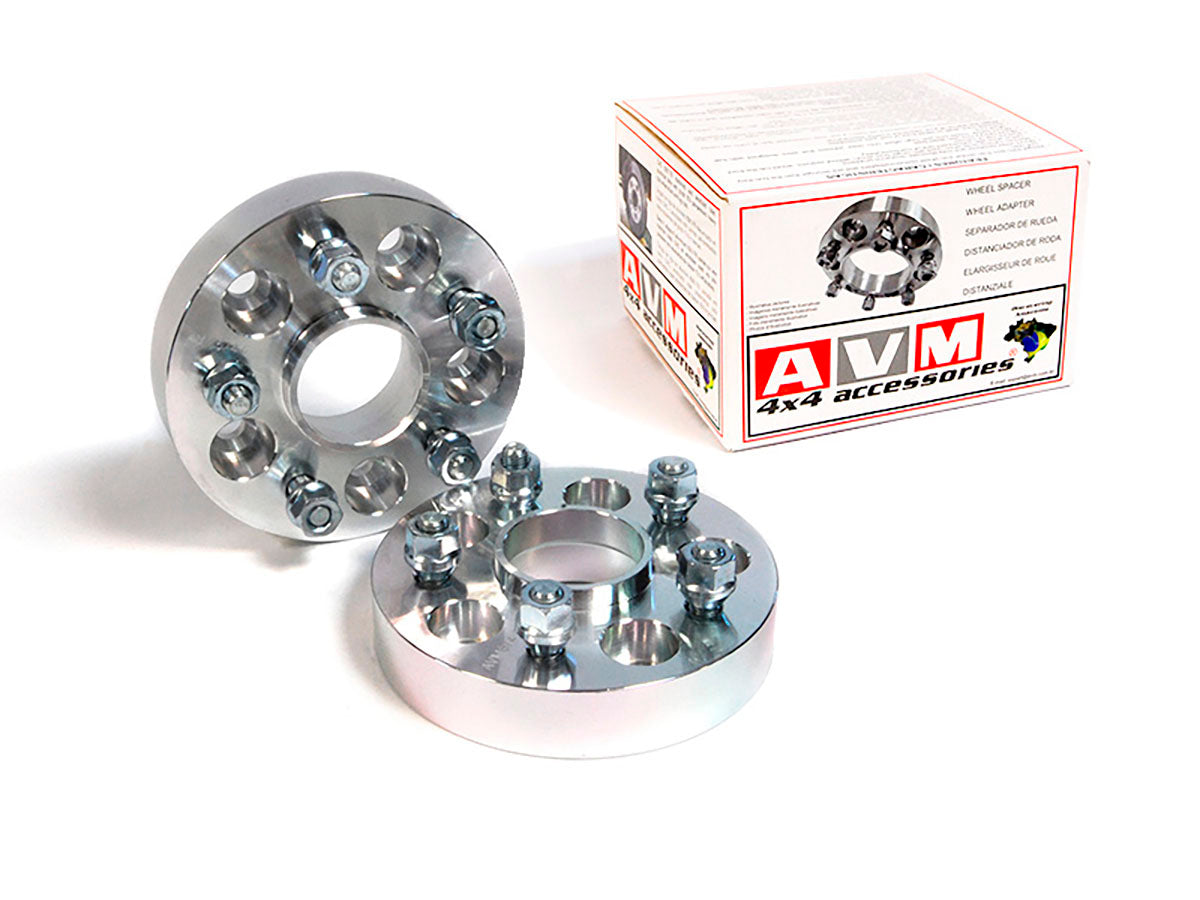 Distanziali ruote AVM 31,75 mm 5x114,3 foro 64,1 – Honda, Land Rover