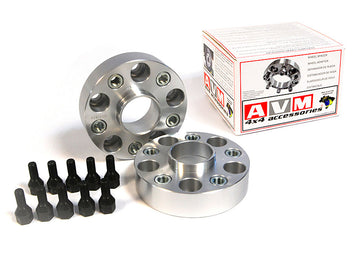 Distanziali ruote AVM 31,75 mm 5x114,3 foro 66,1 – Dacia Duster e Renault Kadjar