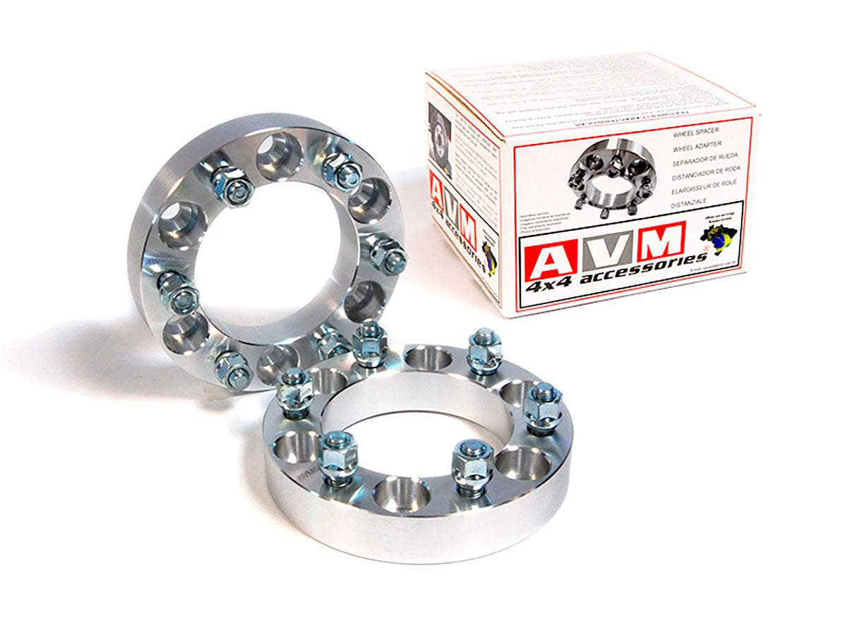 Distanziali ruote AVM 31,75 mm 6x139,7 foro 108 – Mitsubishi, Toyota, Isuzu, Opel e altri