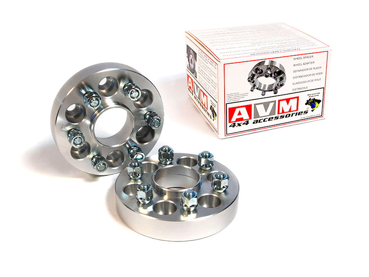 Distanziali ruote AVM 31,75 mm 6x114,3 foro 66,1 – Nissan, Mercedes-Benz