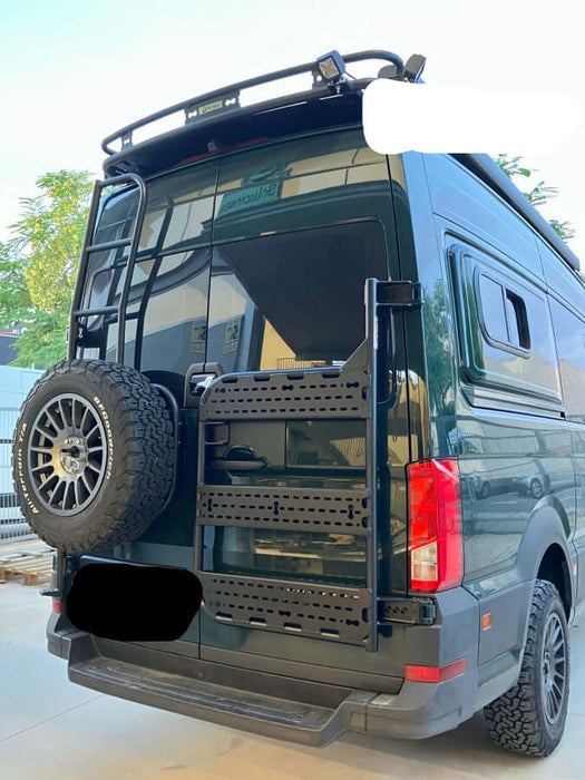 Koru MAN TGE / VW Crafter Supporto posteriore speciale per accessori tubolare porta-baule