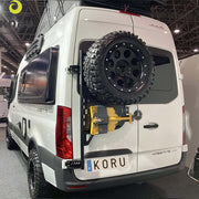 Koru Soluciones Supporto ruota posteriore con accessori regolabile