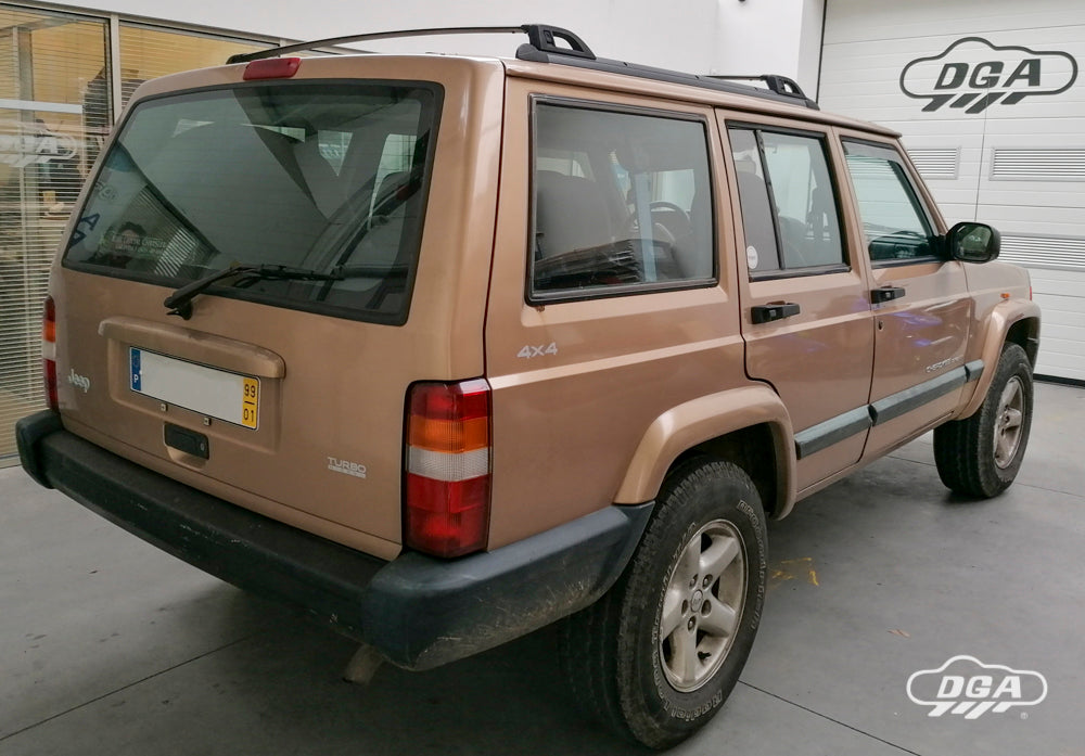 Deflettori aria finestrini anteriori DGA – Jeep Cherokee XJ 1997–2001
