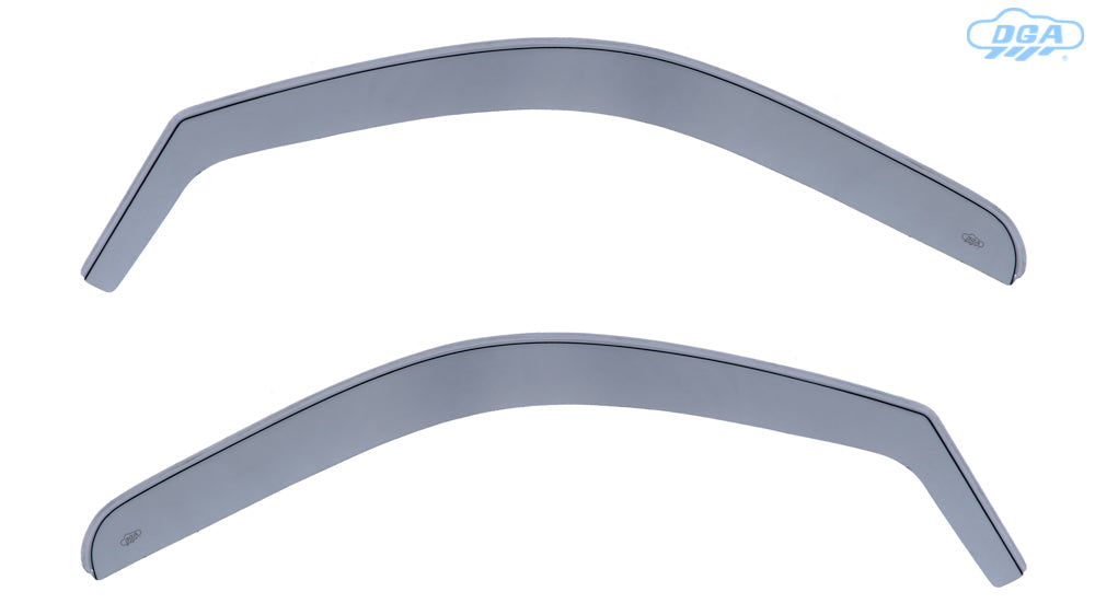 Deflettori aria finestrini anteriori DGA – Ford Ranger 2 porte 1999–2006