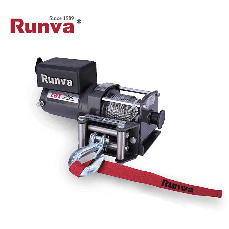 Runva EWX 3000 – Verricello elettrico 3.000 lb (1.361 kg) 12V, cavo in acciaio – immagine 3