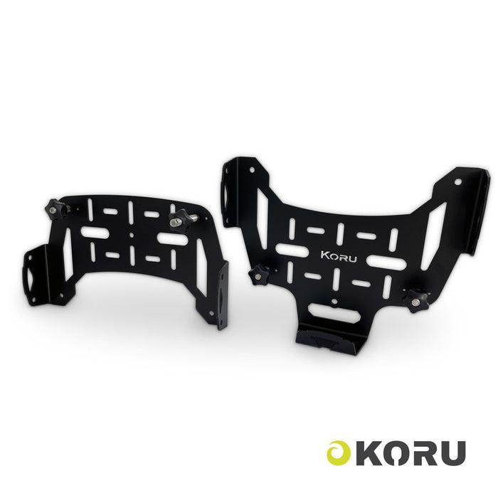Koru Soluciones Supporto corto TT per piastre da sabbia (Alluminio)