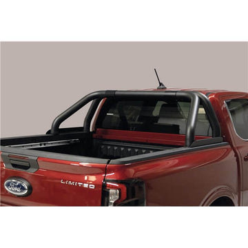 Roll Bar Ford Ranger Double Cab dal 2023 Inox lucido Ø76 mm (ROL/SK/525/IX)