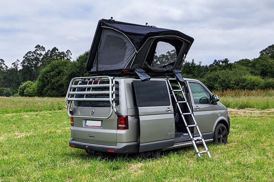 Wild Land - Tenda da tetto rigida in alluminio BRETEMA 140