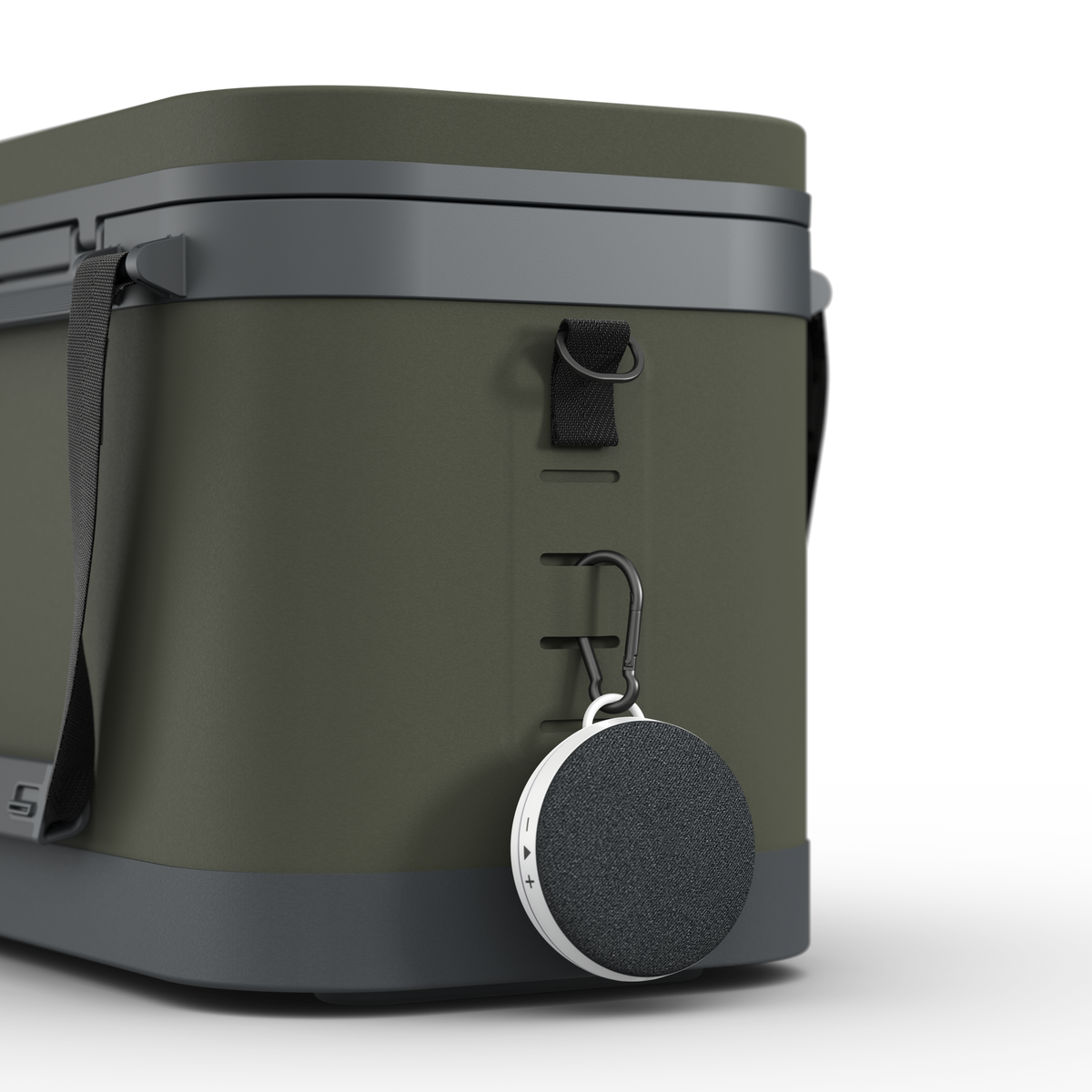 Borsa frigo Dometic Recon Softside ZL 21 litri, colore Lichen, verde oliva, vista del prodotto 3